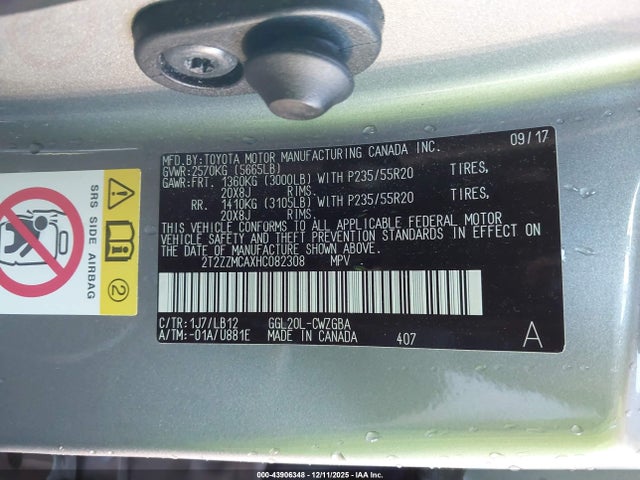 Lexus RX 350 2017 2T2ZZMCAXHC082308 Image 9