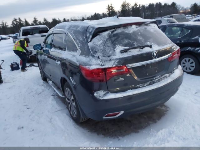 2015 ACURA MDX 5FRYD4H49FB006586 Photo 2