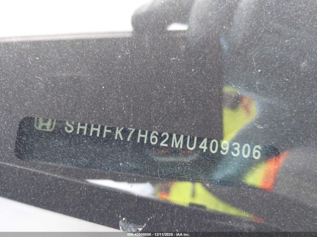 2021 HONDA CIVIC SHHFK7H62MU409306 Photo 8