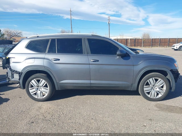 2019 Volkswagen Atlas 3.6l V6 Se W/technology მანქანა იყიდება აუქციონზე, vin: 1V2WR2CA2KC622485, აუქციონის ნომერი: 43906602