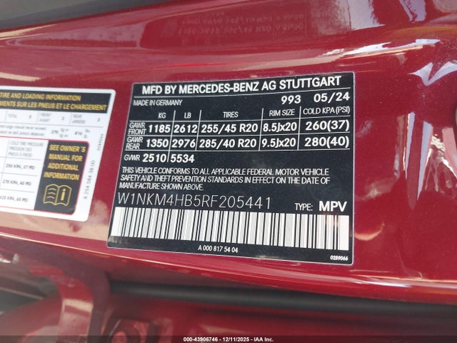 2024 MERCEDES-BENZ GLC 300 W1NKM4HB5RF205441 Photo 8