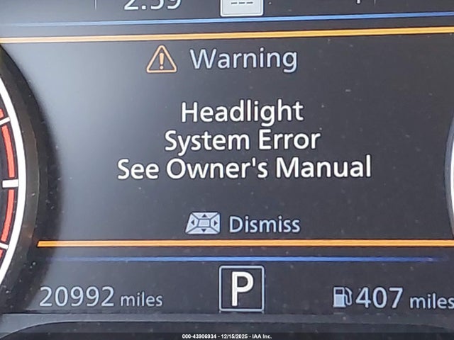 1N4BL4EW9RN334084 Nissan Altima Sl Intelligent Awd
