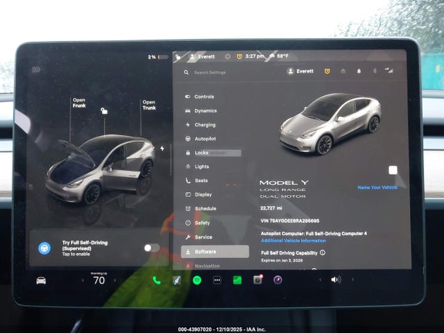 2024 TESLA MODEL Y 7SAYGDEE8RA295695 Photo 6