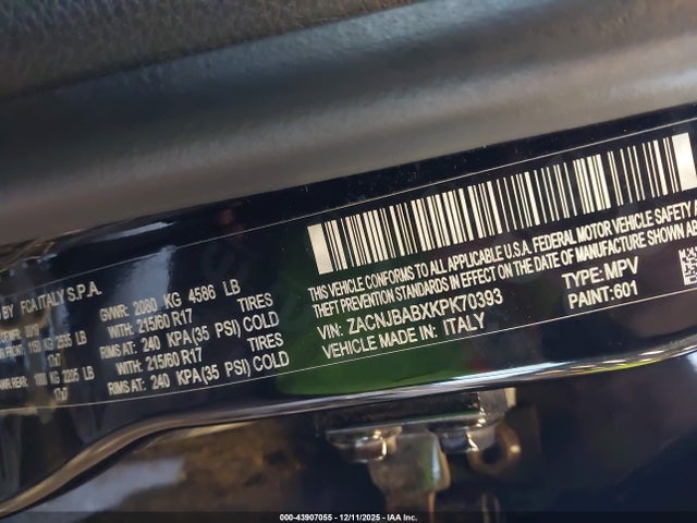 2019 JEEP RENEGADE ZACNJBABXKPK70393 Photo 8