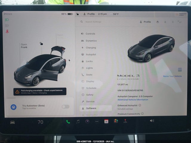 2018 TESLA MODEL 3 5YJ3E1EA0JF036795 Photo 6