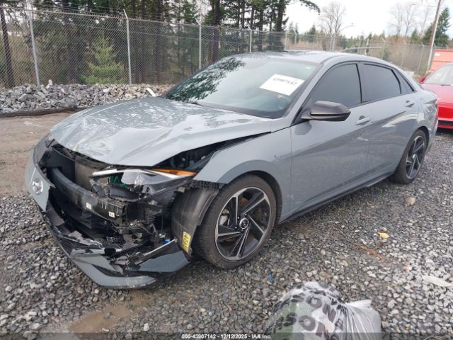 2022 HYUNDAI ELANTRA KMHLR4AF6NU243594 Photo 1