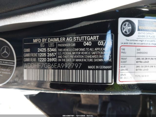2014 MERCEDES-BENZ E 63 AMG WDDHF7GB6EA992797 Photo 8