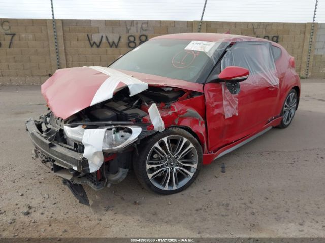 2016 HYUNDAI VELOSTER KMHTC6AE1GU291219 Photo 1