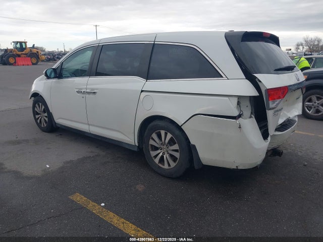 2017 Honda Odyssey Se მანქანა იყიდება აუქციონზე, vin: 5FNRL5H36HB019367, აუქციონის ნომერი: 43907863