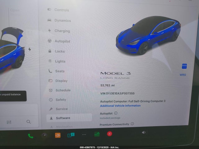 2018 TESLA MODEL 3 5YJ3E1EA3JF007355 Photo 6