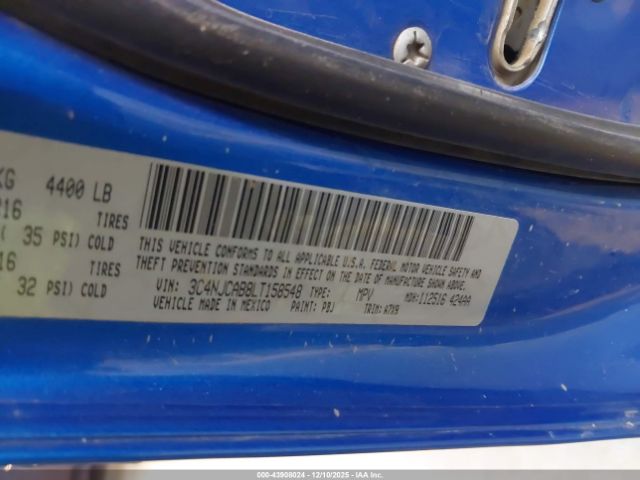 2020 JEEP COMPASS 3C4NJCAB8LT158548 Photo 8