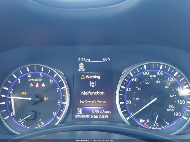 JN1FV7EK3JM531060 Infiniti Q60 3.0t Red Sport 400