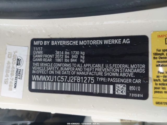 2018 MINI HARDTOP WMWXU1C57J2F81275 Photo 8