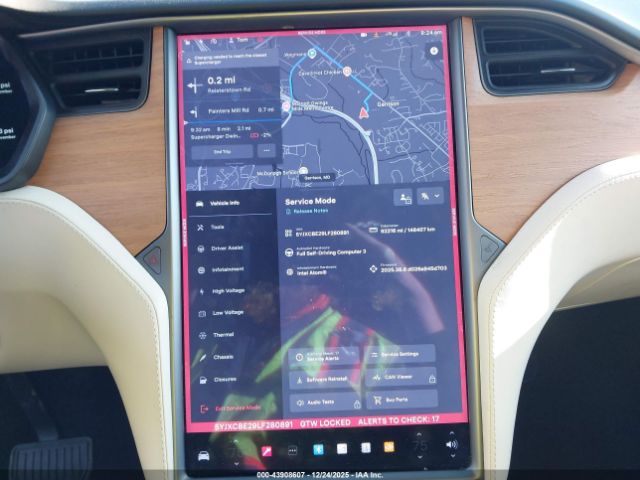 2020 TESLA MODEL X 5YJXCBE29LF280891 Photo 6