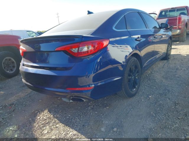 2015 HYUNDAI SONATA 5NPE24AF4FH105064 Photo 3