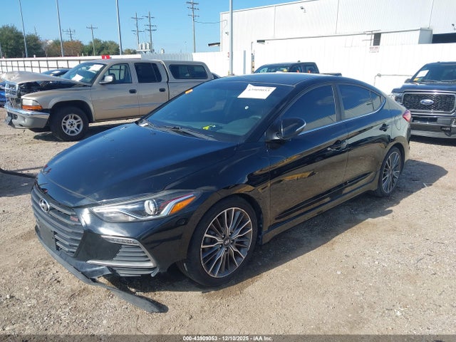 43909053 :رقم المزاد ، KMHD04LB6HU338489 vin ، 2017 Hyundai Elantra Sport مزاد بيع