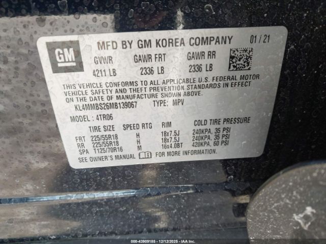 2021 BUICK ENCORE GX KL4MMBS26MB139067 Photo 8