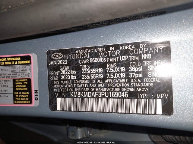 2023 HYUNDAI IONIQ 5 KM8KMDAF3PU169046 Photo 8