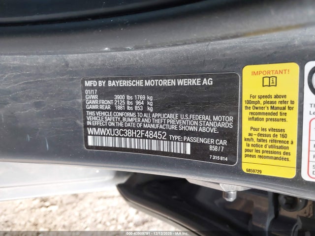 2017 MINI HARDTOP WMWXU3C38H2F48452 Photo 8