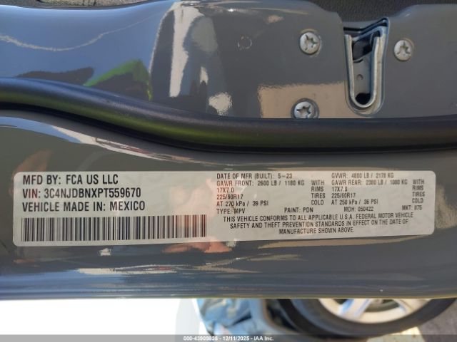 2023 JEEP COMPASS 3C4NJDBNXPT559670 Photo 8