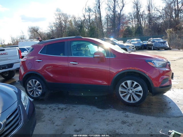 43910084 :رقم المزاد ، KL4CJASB5KB881407 vin ، 2019 Buick Encore Fwd Preferred مزاد بيع