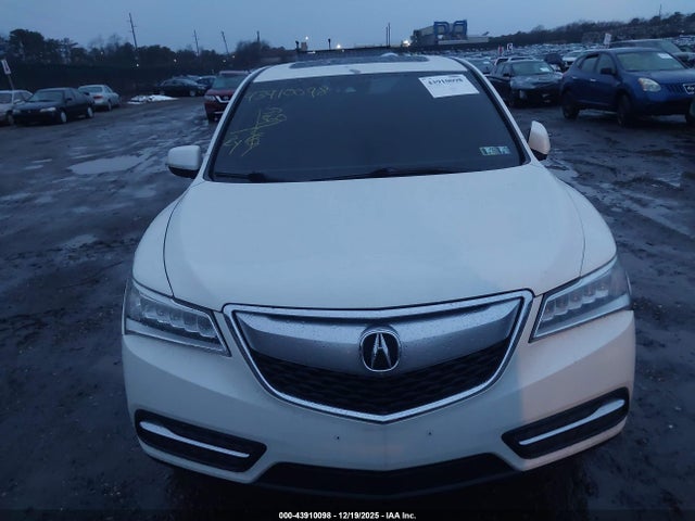 43910098 :رقم المزاد ، 5FRYD4H44GB059729 vin ، 2016 Acura Mdx Technology   Acurawatch Plus Packages/technology Package مزاد بيع
