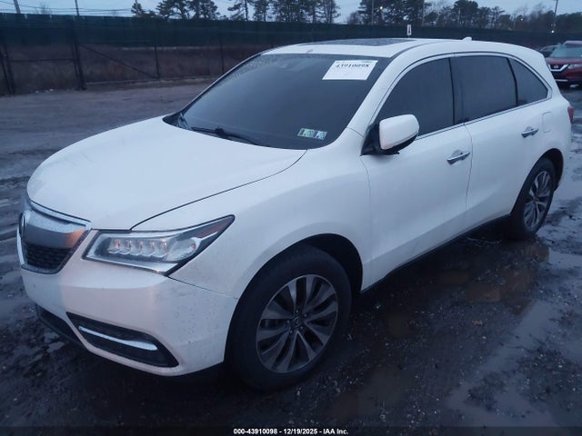 43910098 :رقم المزاد ، 5FRYD4H44GB059729 vin ، 2016 Acura Mdx Technology   Acurawatch Plus Packages/technology Package مزاد بيع