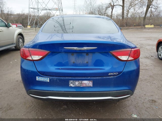 2015 Chrysler 200 Limited მანქანა იყიდება აუქციონზე, vin: 1C3CCCAB6FN751240, აუქციონის ნომერი: 43910110