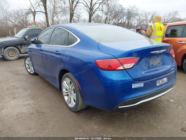 2015 Chrysler 200 Limited მანქანა იყიდება აუქციონზე, vin: 1C3CCCAB6FN751240, აუქციონის ნომერი: 43910110