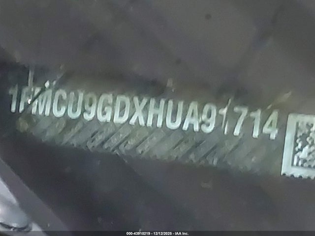 2017 FORD ESCAPE 1FMCU9GDXHUA91714 Photo 8