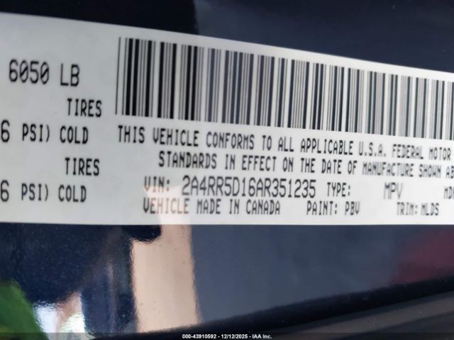 2010 CHRYSLER TOWN & COUNTRY 2A4RR5D16AR351235 Photo 8