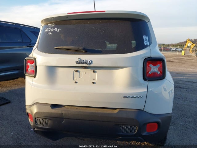 Aukcja sprzedaży 2016 Jeep Renegade Sport, vin: ZACCJAAT6GPE37952, numer aukcji: 43910676