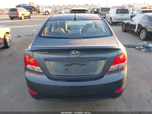 43910937 :رقم المزاد ، KMHCU4AE7CU267180 vin ، 2012 Hyundai Accent Gls مزاد بيع