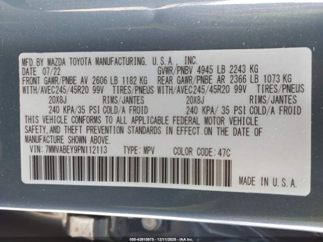 2023 MAZDA CX-50 7MMVABEY9PN112113 Photo 8