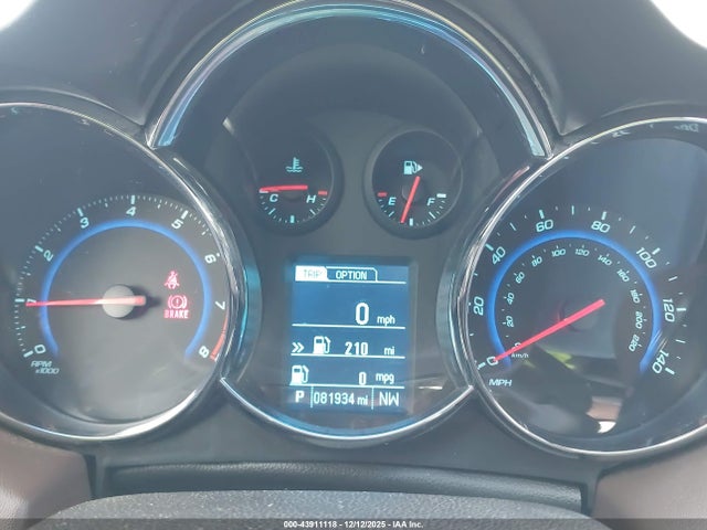 1G1PG5SB4G7197576 Chevrolet Cruze Limited Ltz Auto