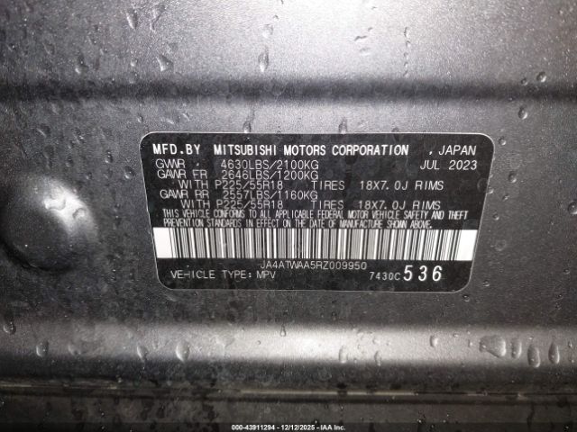 2024 MITSUBISHI ECLIPSE CROSS JA4ATWAA5RZ009950 Photo 8