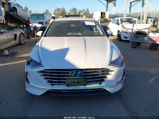 KMHL24JJ5LA010295 Hyundai Sonata Hybrid Blue