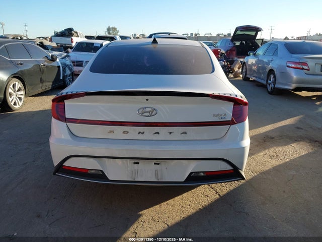 KMHL24JJ5LA010295 Hyundai Sonata Hybrid Blue