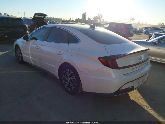 KMHL24JJ5LA010295 Hyundai Sonata Hybrid Blue