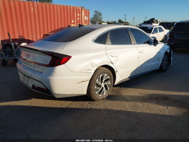 KMHL24JJ5LA010295 Hyundai Sonata Hybrid Blue