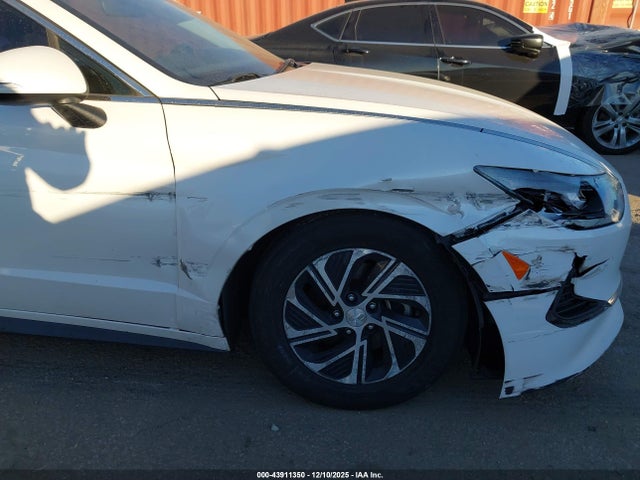 KMHL24JJ5LA010295 Hyundai Sonata Hybrid Blue