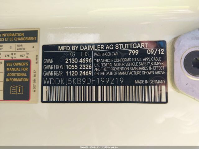 2013 MERCEDES-BENZ E 350 WDDKJ5KB9DF199219 Photo 8