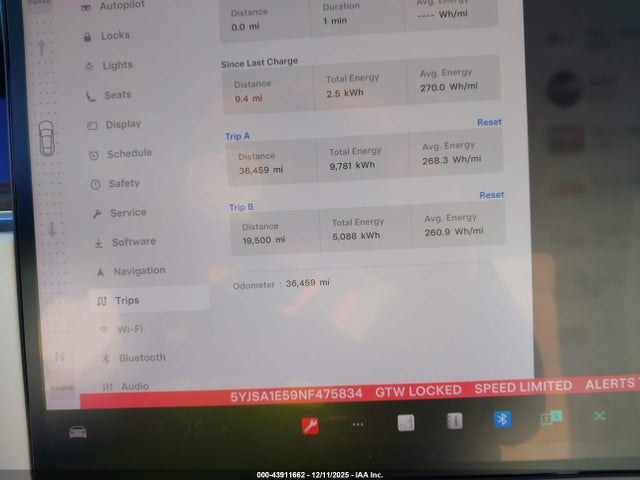 2022 TESLA MODEL S 5YJSA1E59NF475834 Photo 6