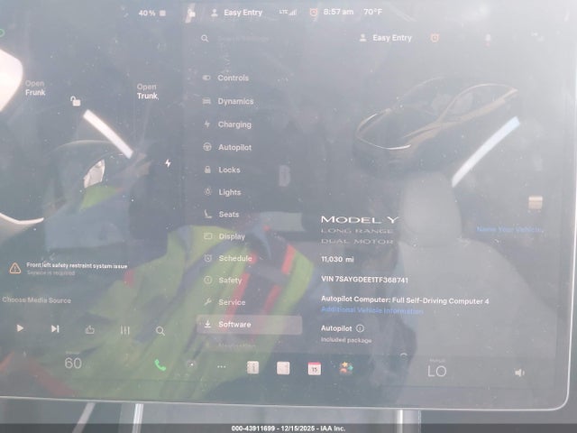 2026 TESLA MODEL Y 7SAYGDEE1TF368741 Photo 6