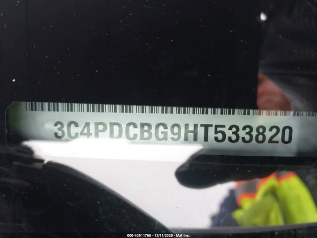 3C4PDCBG9HT533820 Dodge Journey Sxt