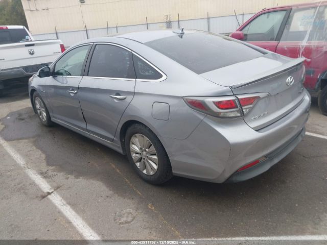 2017 HYUNDAI SONATA HYBRID KMHE24L11HA055196 Photo 2
