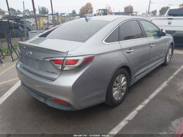 2017 HYUNDAI SONATA HYBRID KMHE24L11HA055196 Photo 3