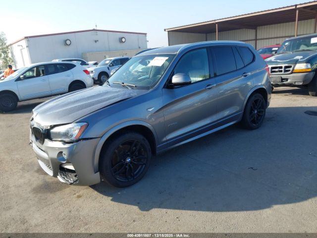 2017 BMW X3 5UXWX9C53H0D97606 Photo 1