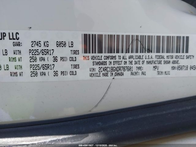 2013 CHRYSLER TOWN & COUNTRY 2C4RC1BGXDR787601 Photo 8