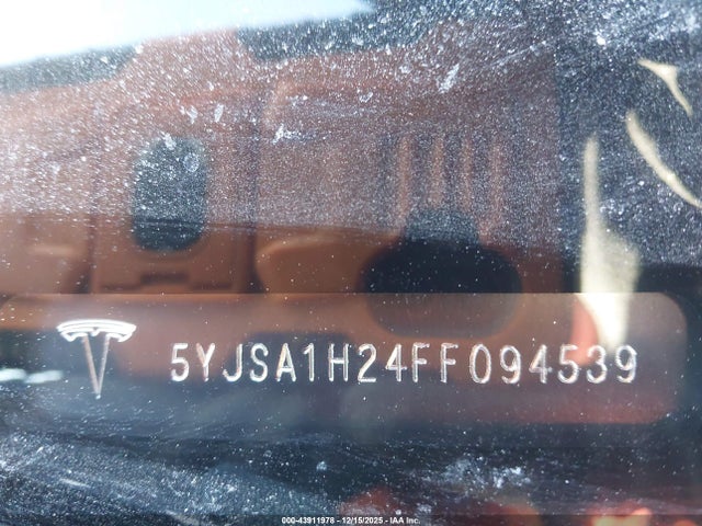 2015 TESLA MODEL S 5YJSA1H24FF094539 Photo 8